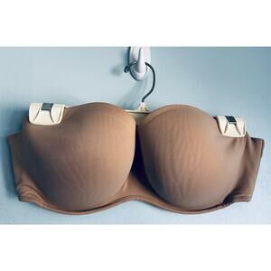 Cacique Beige Strapless Multiway Bra 40C